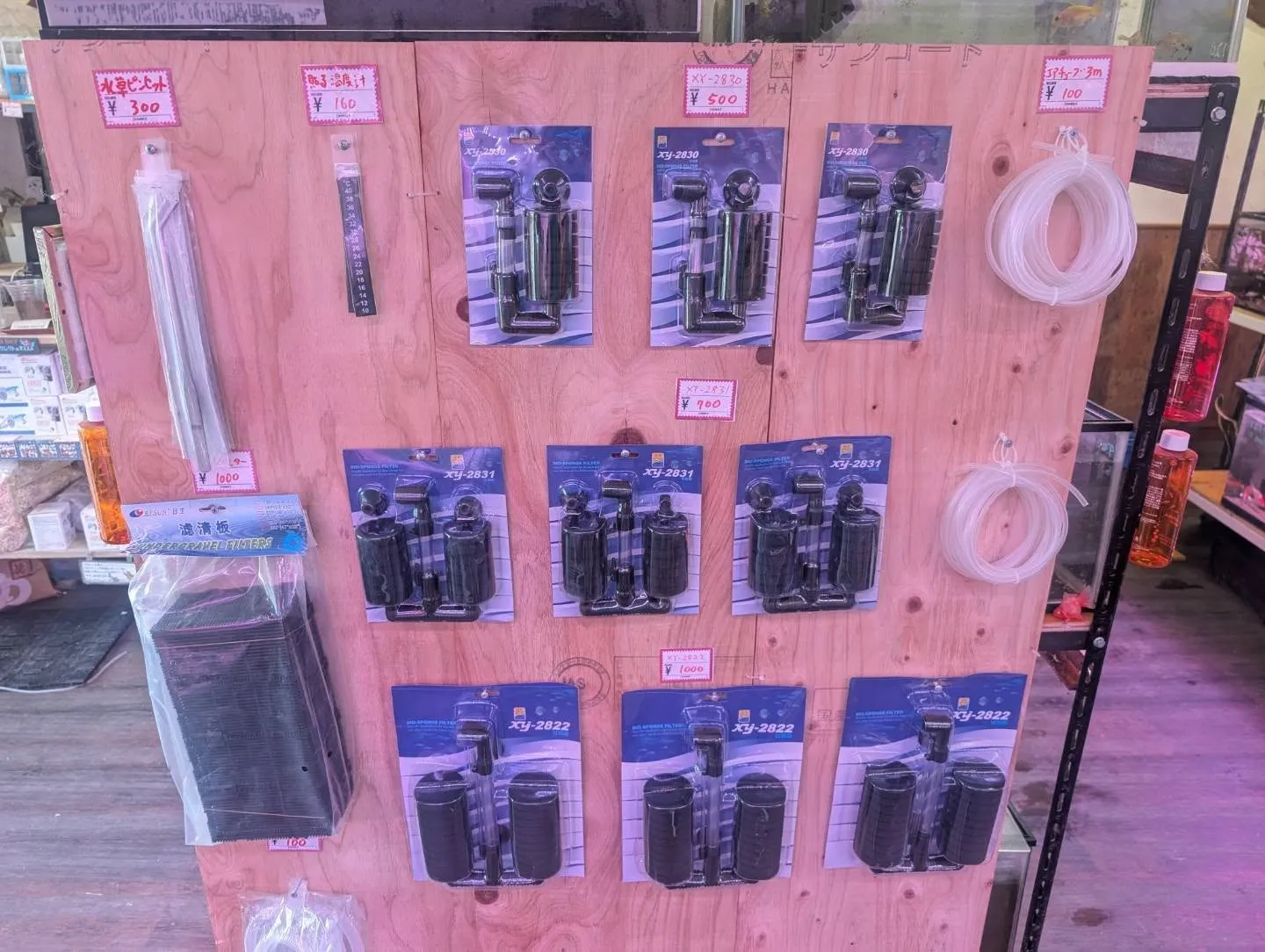 本日の入荷情報✨(AQUA用品)